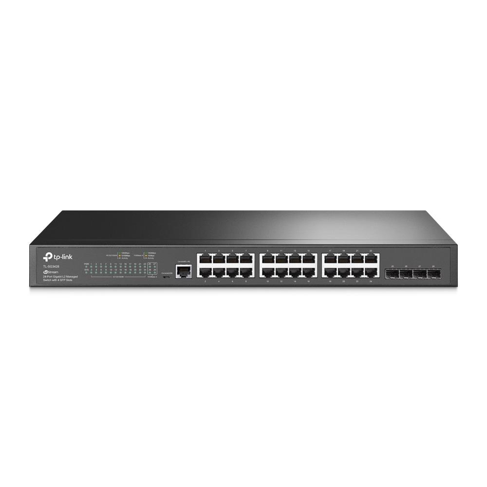 NET SWITCH 24PORT 1000M 4 SFP/TL-SG3428 TP-LINK