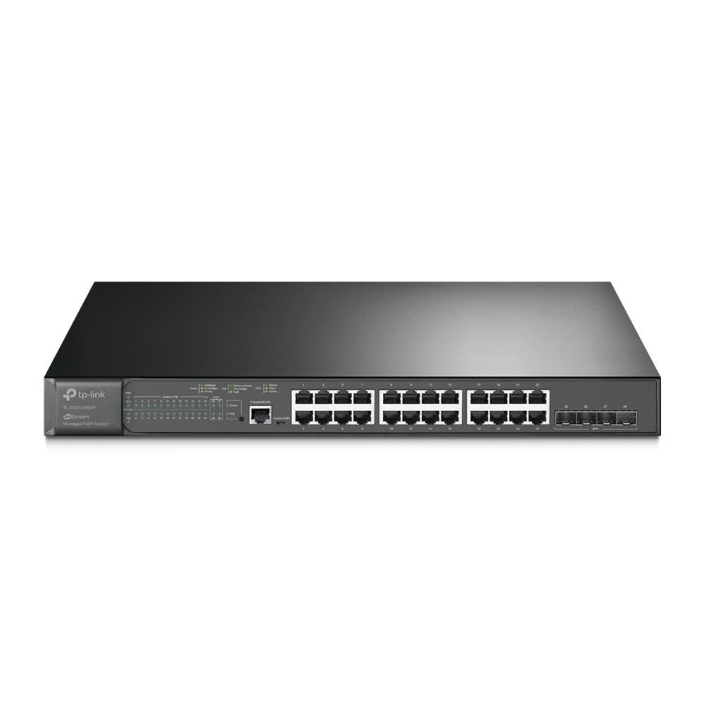 NET SWITCH 24PORT 1000M 4SFP+/TL-SG3428XMP TP-LINK