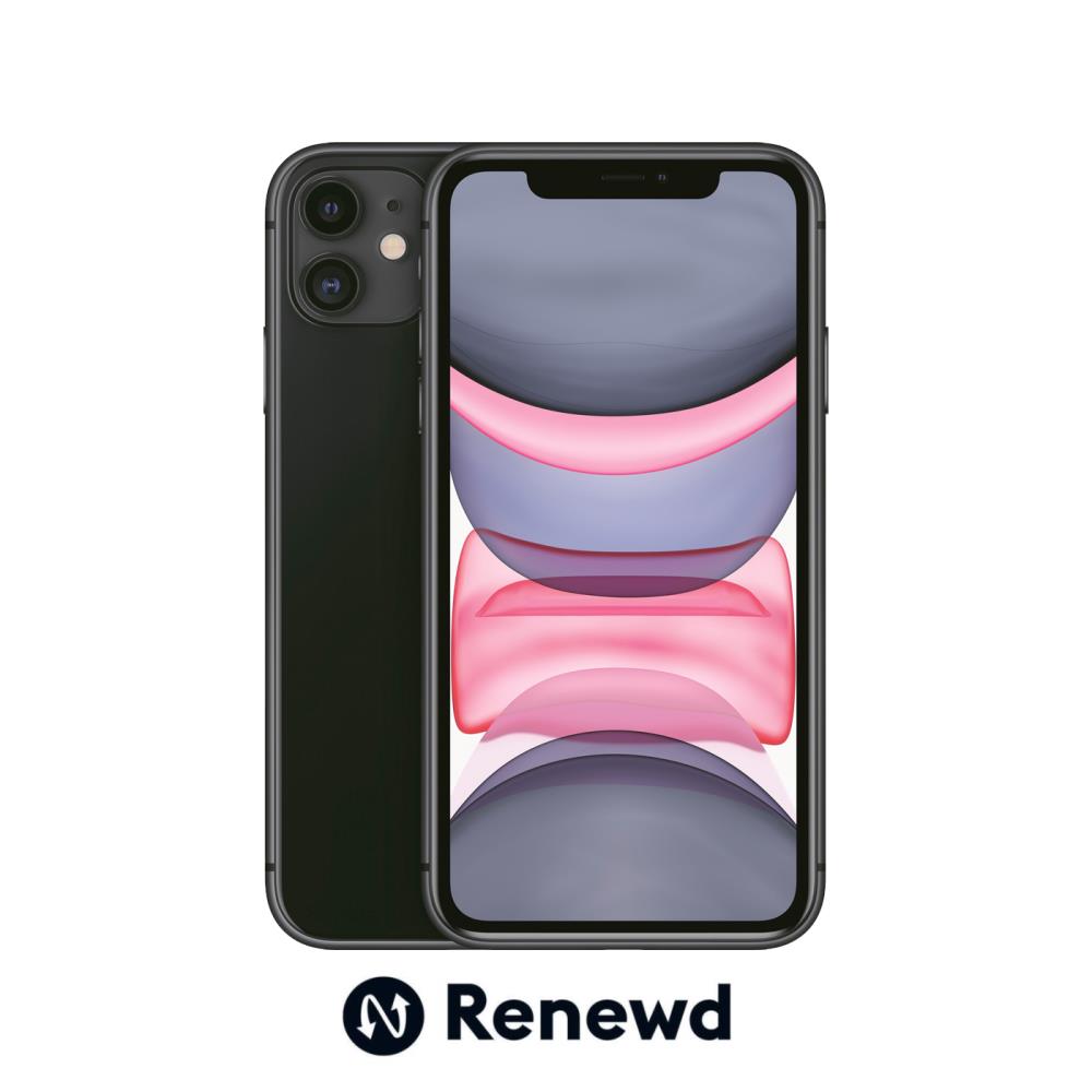 MOBILE PHONE IPHONE 11 64GB/BLACK RND-P14164 APPLE RENEWD