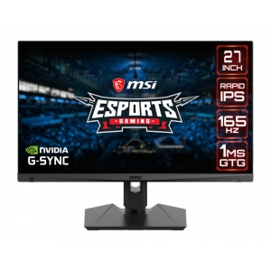 LCD Monitor|MSI|Optix MAG274QRF|27"|Gaming|Panel IPS|2560x1440|16:9|165Hz|Matte|1 ms|Swivel|Pivot|Height adjustable|Tilt|OPTIXMAG274QRF