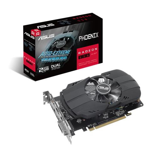 VGA PCIE16 RX 550 2GB GDDR5/PH-550-2G ASUS