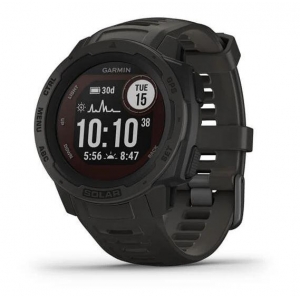 SMARTWATCH INSTINCT SOLAR/GRAPHITE 010-02293-00 GARMIN
