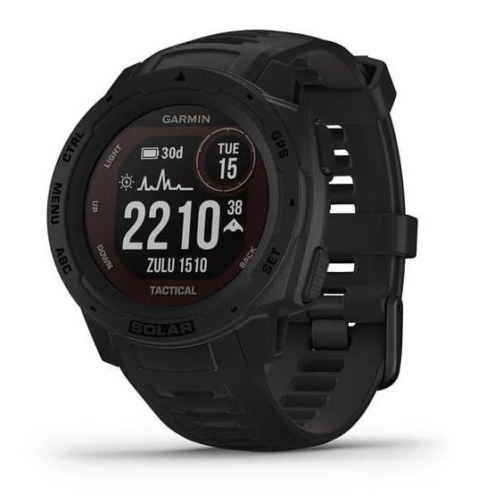 SMARTWATCH INSTINCT SOLAR/BLACK 010-02293-03 GARMIN