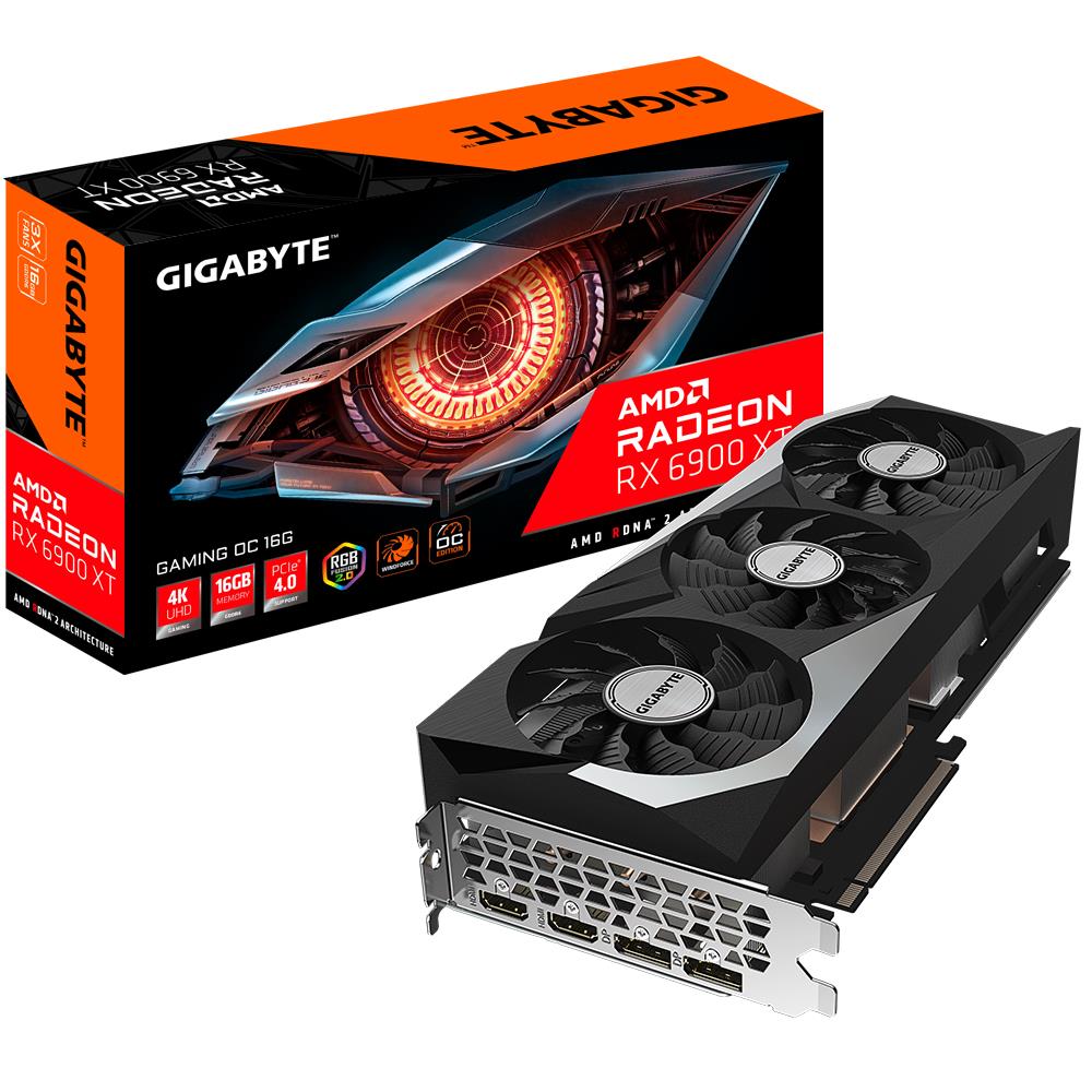 VGA PCIE16 RX6900XT 16GB GDDR6/R69XTGAMING OC-16GD GIGABYTE