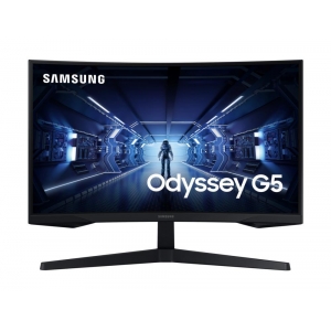 LCD Monitor|SAMSUNG|C27G55TQWR|27"|Gaming|Panel VA|2256x1504|16:9|144Hz|1 ms|Tilt|Colour Black|LC27G55TQWRXEN