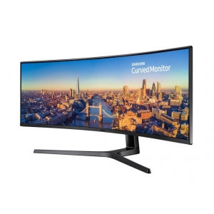 LCD Monitor|SAMSUNG|C49J890|49"|Curved|Panel VA|3840x1080|32:9|144Hz|5 ms|Speakers|Swivel|Tilt|Colour Black|LC49J890DKRXEN