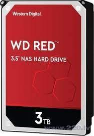 HDD SATA 3TB 6GB/S 256MB/RED WD30EFAX WDC