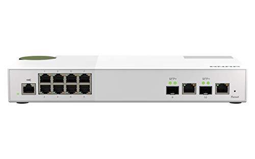 NET SWITCH 10PORT 10GB 2SFP+/2COMBO QSW-M2108-2C QNAP