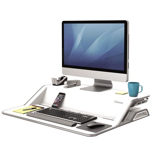 PC ACC SIT-STAND WORKSTATION/WHITE 0009901 FELLOWES