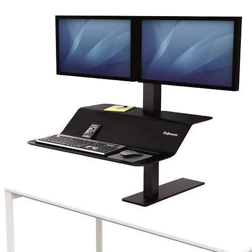 PC ACC SIT-STAND WORKSTATION/BLACK 8082001 FELLOWES