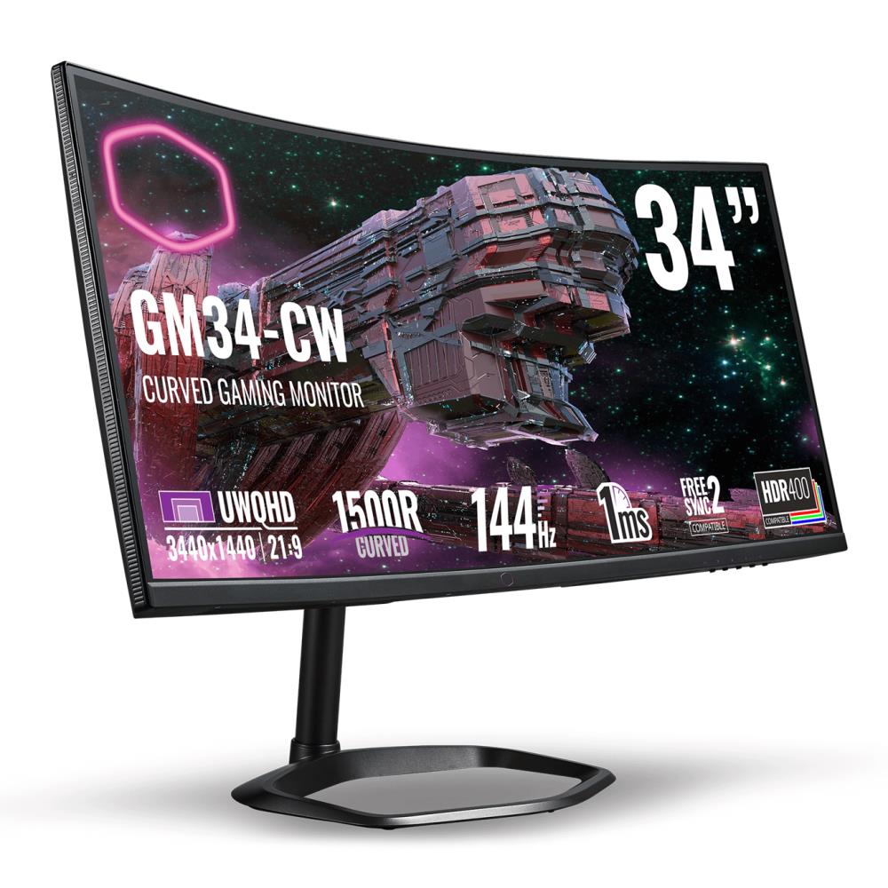 MONITOR LCD 34"/CMI-GM34-CW COOLER MASTER