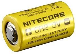 BATTERY LITHIUM CR2 3V/CR2 LITHIUMBATTERY NITECORE