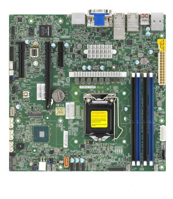 SERVER MB W480 MATX/MBD-X12SCZ-TLN4F-O SUPERMICRO