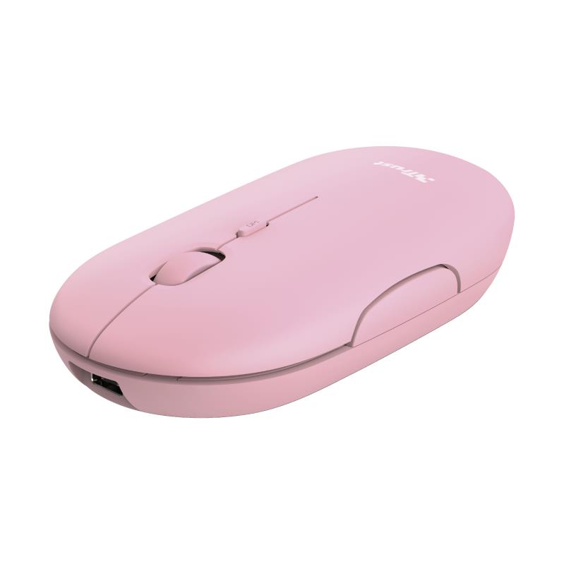 MOUSE USB OPTICAL WRL/PUCK RECHARGEABLE 24125 TRUST