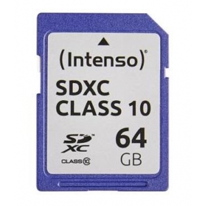 MEMORY MICRO SDXC 64GB C10/W/ADAPTER 3411490 INTENSO