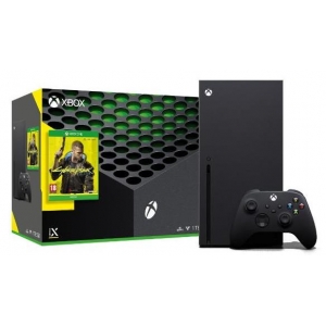 CONSOLE XBOX SERIES X 1TB/CYBERPUNK 2077 BUND MICROSOFT