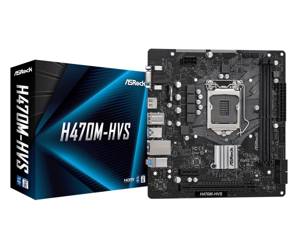 MB H470 S1200 MITX/H470M-HVS ASROCK