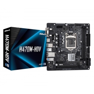 MB H470 S1200 MATX/H470M-HDV ASROCK