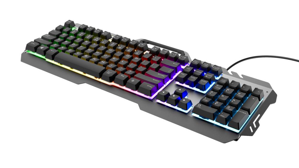 KEYBOARD USB GXT853 ESCA METAL/RAINBOW GAMING 23796 TRUST