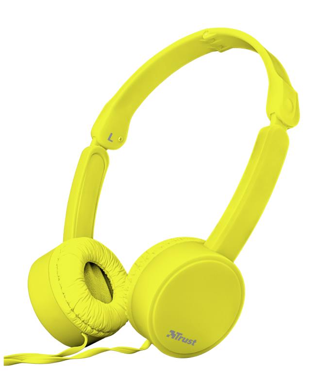 HEADSET NANO/YELLOW 23106 TRUST