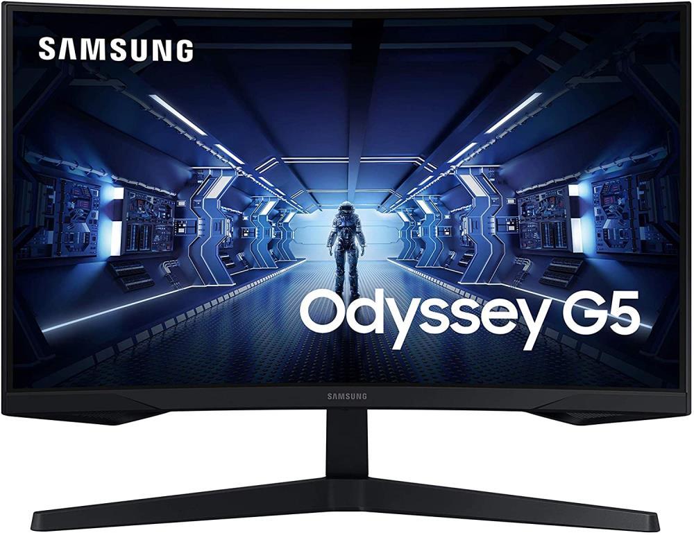 LCD Monitor|SAMSUNG|LC32G55TQWR|32"|Gaming/Curved|Panel VA|2560x1440|16:9|144Hz|1 ms|Tilt|Colour Black|LC32G55TQWRXEN