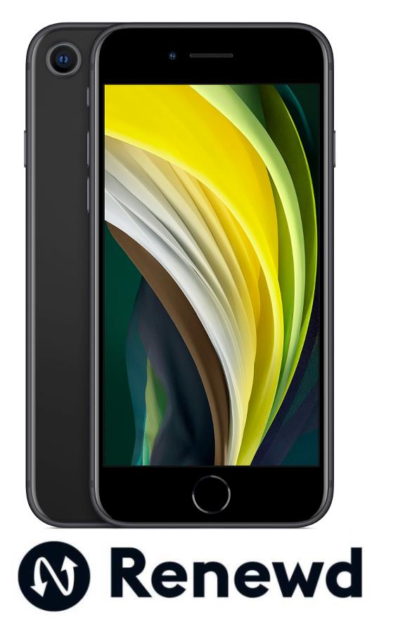 MOBILE PHONE IPHONE SE 2020/BLACK RND-P17164 APPLE RENEWD