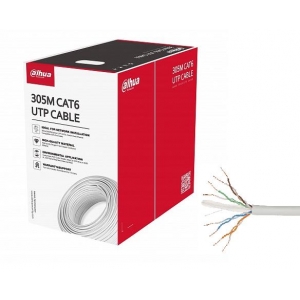CABLE CAT6 UTP 305M WHITE/PFM920I-6UN-C-V2 DAHUA