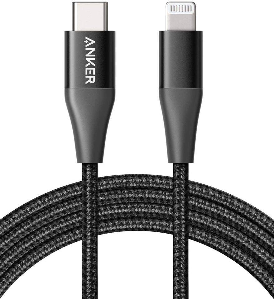 CABLE LIGHTNING TO USB-C 1.8M/BLACK A8653H11 ANKER