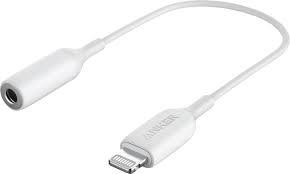 CABLE ADAPTER LIGHTN. TO AUDIO/WHITE A8193H21 ANKER