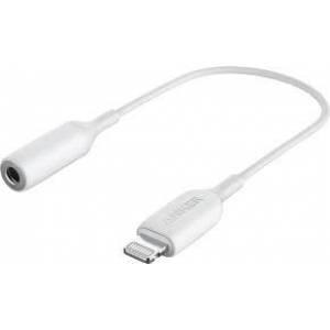 CABLE ADAPTER LIGHTN. TO AUDIO/WHITE A8193H21 ANKER