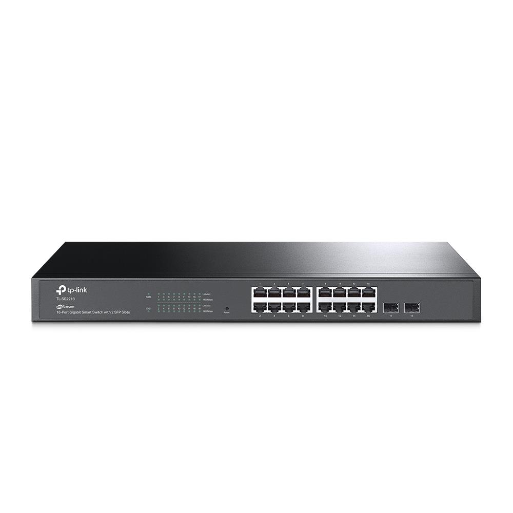 NET SWITCH 16PORT 1000M 2 SFP/TL-SG2218 TP-LINK