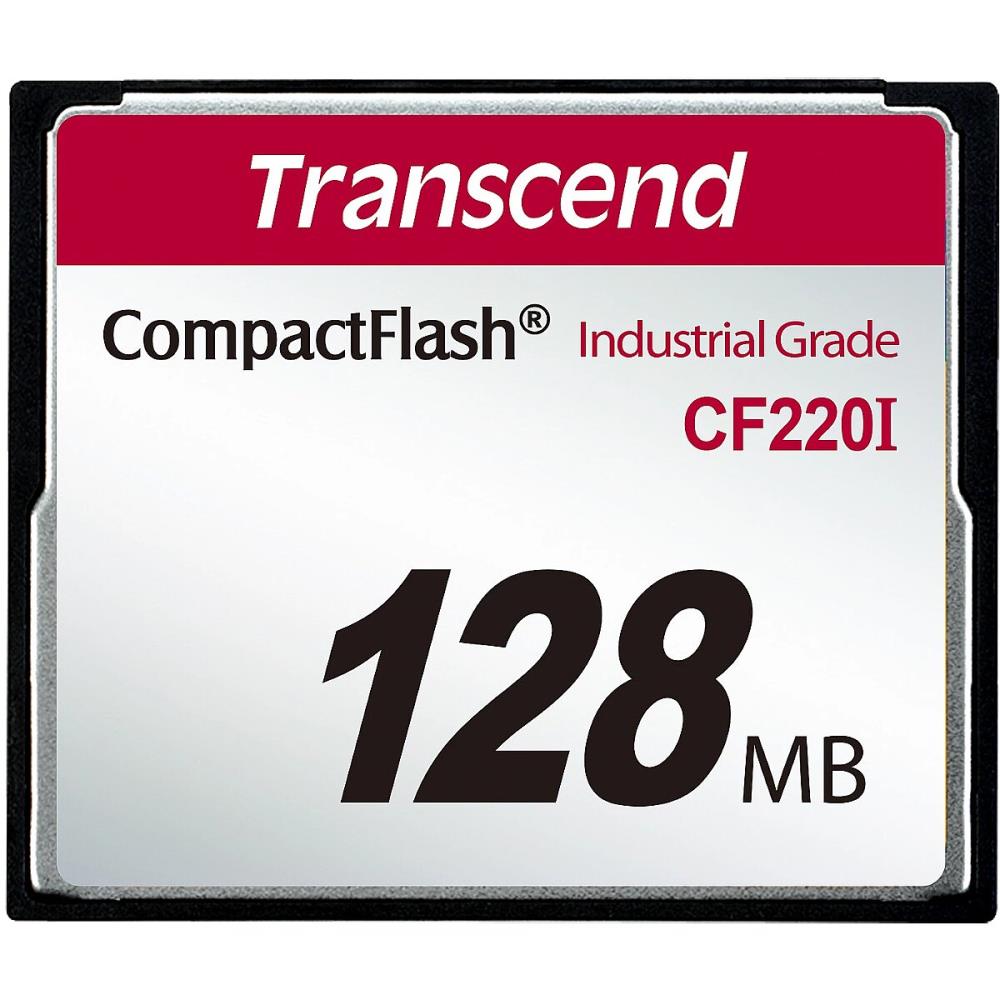 MEMORY COMPACT FLASH 128MB/SLC TS128MCF220I TRANSCEND