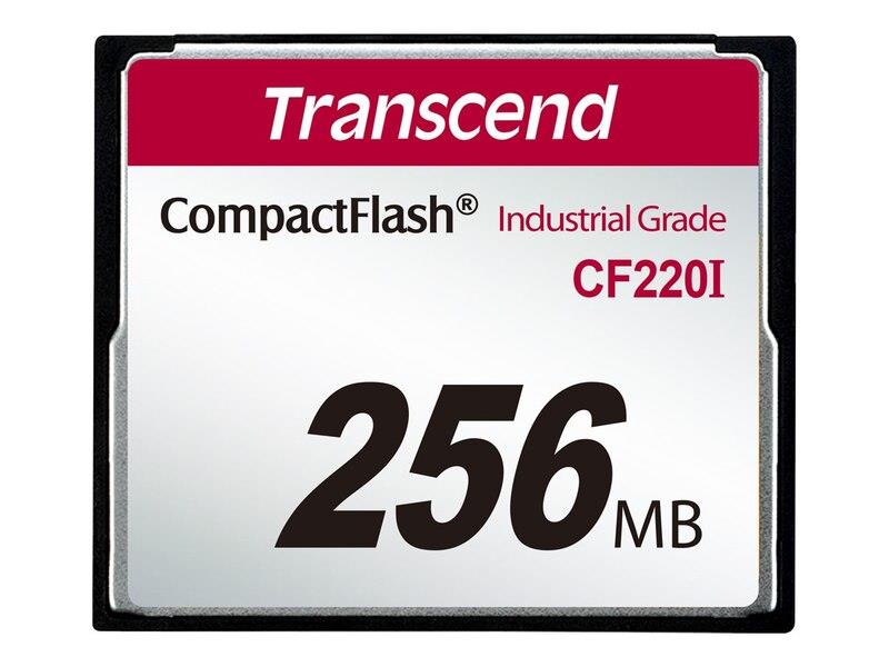 MEMORY COMPACT FLASH 256MB/SLC TS256MCF220I TRANSCEND