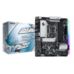 Mainboard|ASROCK|Intel B560|LGA1200|MicroATX|2xPCI-Express 3.0 1x|1xPCI-Express 4.0 16x|2xM.2|Memory DDR4|Memory slots 4|1xHDMI|1xDisplayPort|2xAudio-In|3xAudio-Out|2xUSB 2.0|4xUSB 3.2|1xPS/2|1xOptical S/PDIF|1xRJ45|B560MSTEELLEGEND