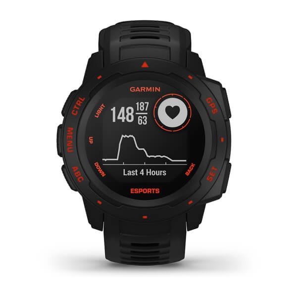 SMARTWATCH INSTINCT ESPORTS/ED. BLACK 010-02064-72 GARMIN