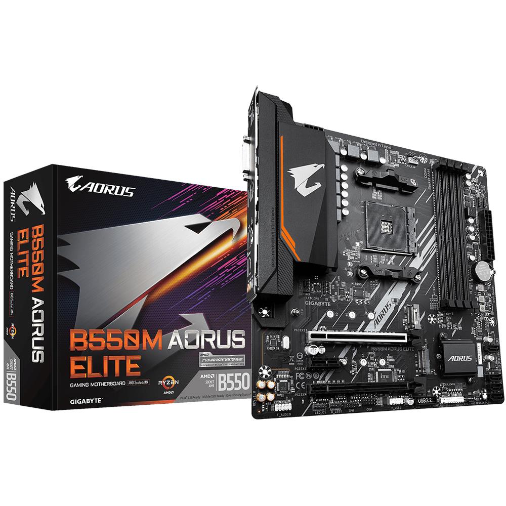 MB AMD B550 SAM4 MATX/B550M AORUS ELITE 1.1 GIGABYTE