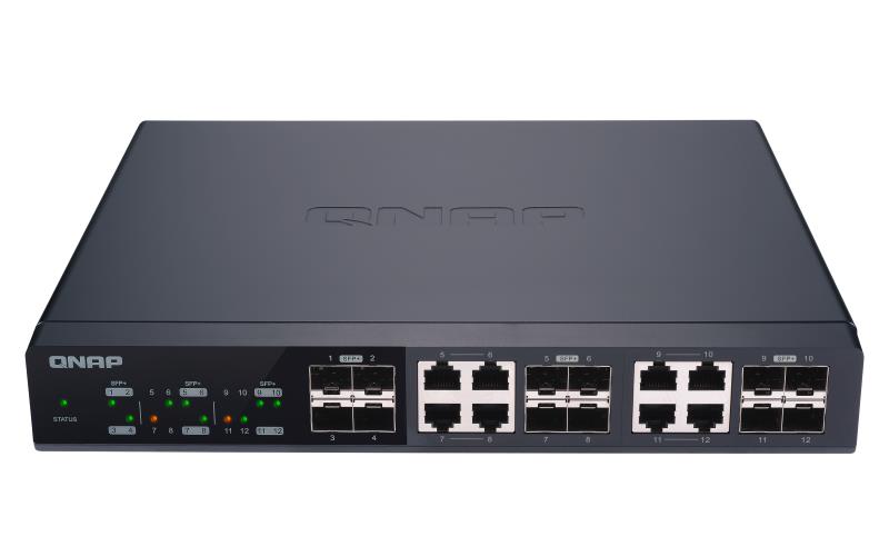 NET SWITCH 12PORT 10GB 4SFP+/8COMBO QSW-M1208-8C QNAP