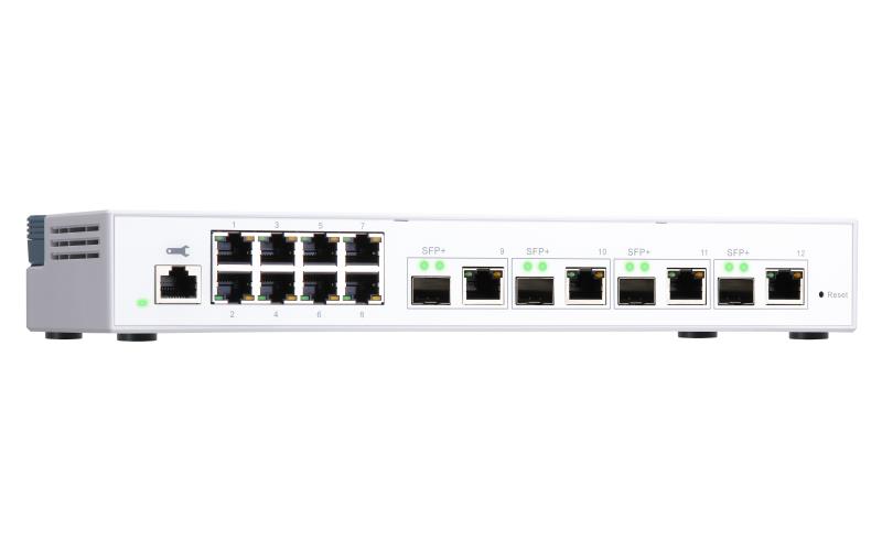 NET SWITCH 4PORT 10GB 4SFP+/4COMBO QSW-M408-4C QNAP