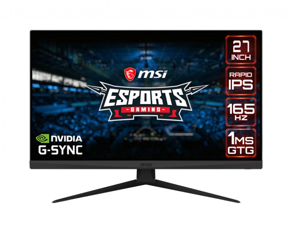 LCD Monitor|MSI|OPTIX G273QF|27"|Gaming|Panel IPS|2560x1440|16:9|165Hz|Matte|1 ms|Tilt|OPTIXG273QF