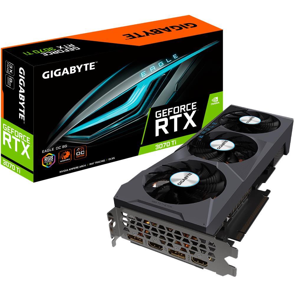 VGA PCIE16 RTX3070TI 8GB/GV-N307TEAGLE OC-8G GIGABYTE