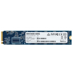 SSD|SYNOLOGY|SNV3500|400GB|M.2|PCIE|NVMe|Write speed 550 MBytes/sec|Read speed 3100 MBytes/sec|TBW 500 TB|MTBF 1800000 hours|SNV3500-400G