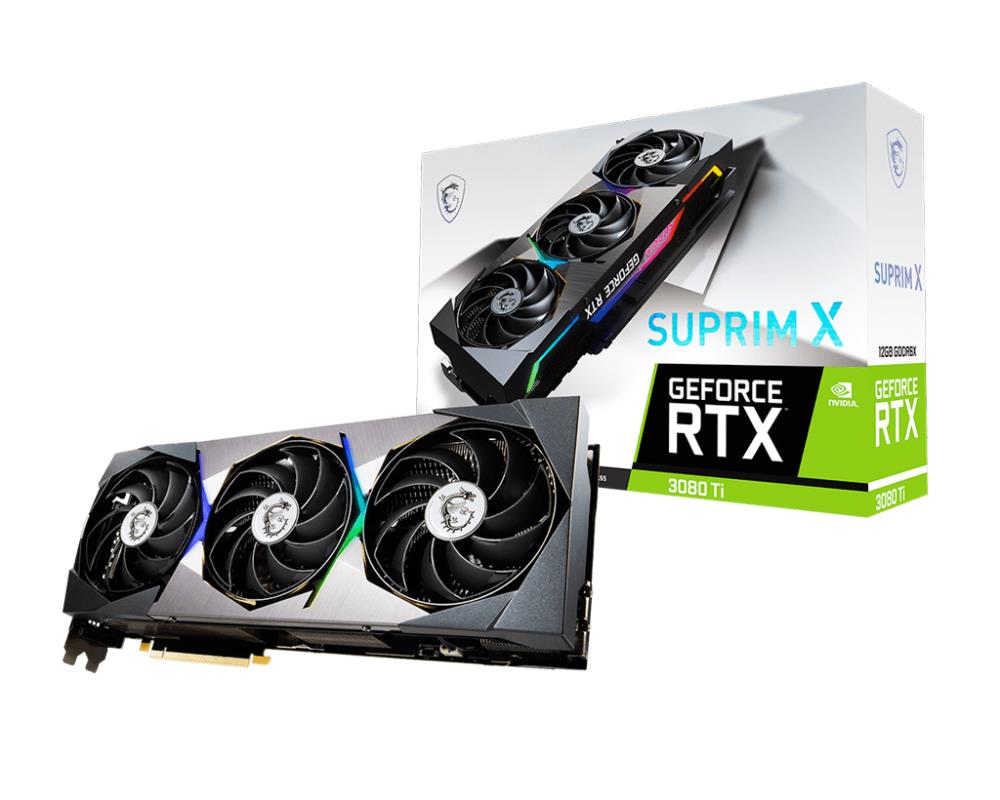 VGA PCIE16 RTX3080TI 12GB/RTX 3080 TI SUPRIM X 12G MSI