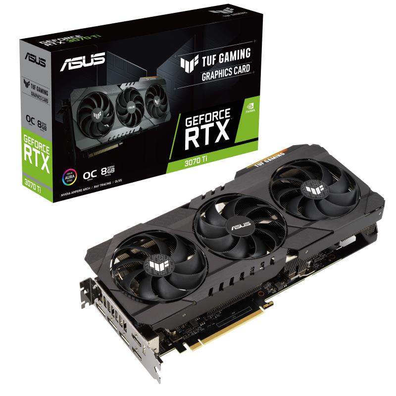 VGA PCIE16 RTX3070TI 8GB/TUF-RTX3070TI-O8G-GAMING ASUS