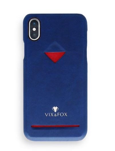 VixFox Card Slot Back Shell for Iphone 7/8 plus navy blue