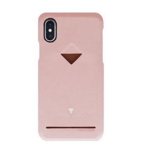 VixFox Card Slot Back Shell for Iphone X/XS pink