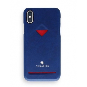 VixFox Card Slot Back Shell for Samsung S9 navy blue