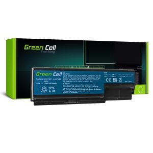 Green Cell Battery for Acer Aspire 5520 AS07B31 AS07B32 / 11,1V 4400mAh