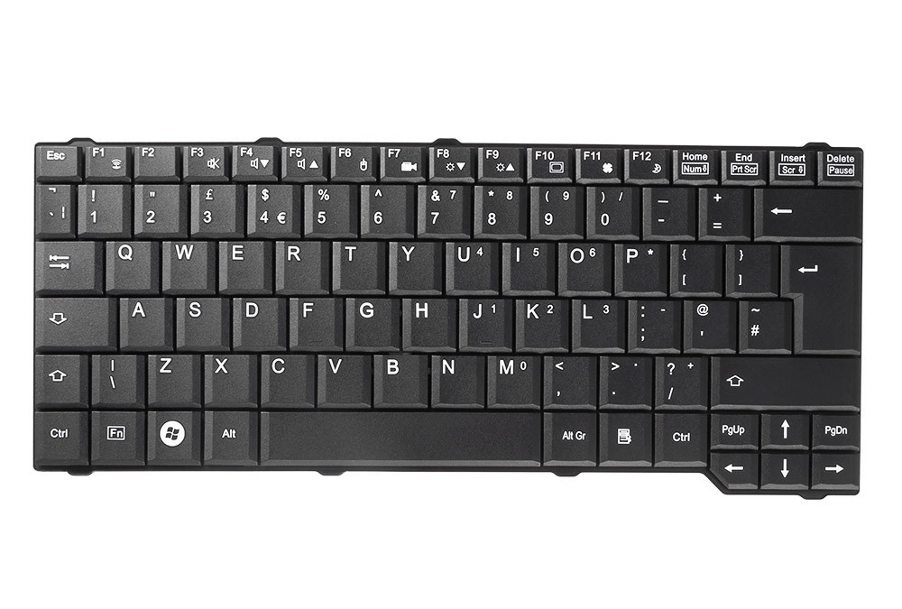Green Cell ® Keyboard for Laptop Fujitsu-Siemens Celsius H265 H270
