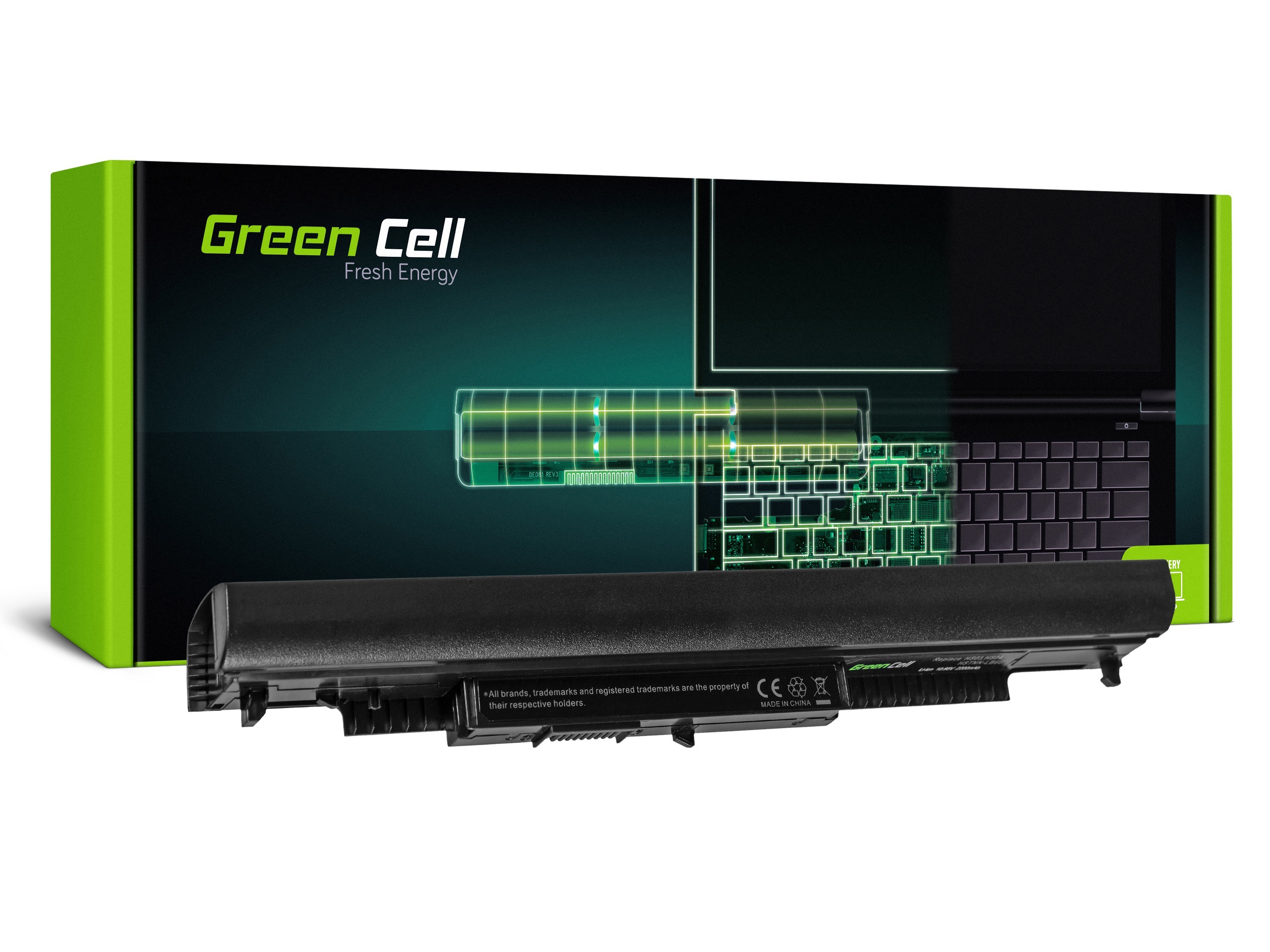 Green Cell Battery for HP 14 15 17, HP 240 245 250 255 G4 G5 / 11,1V 2200mAh