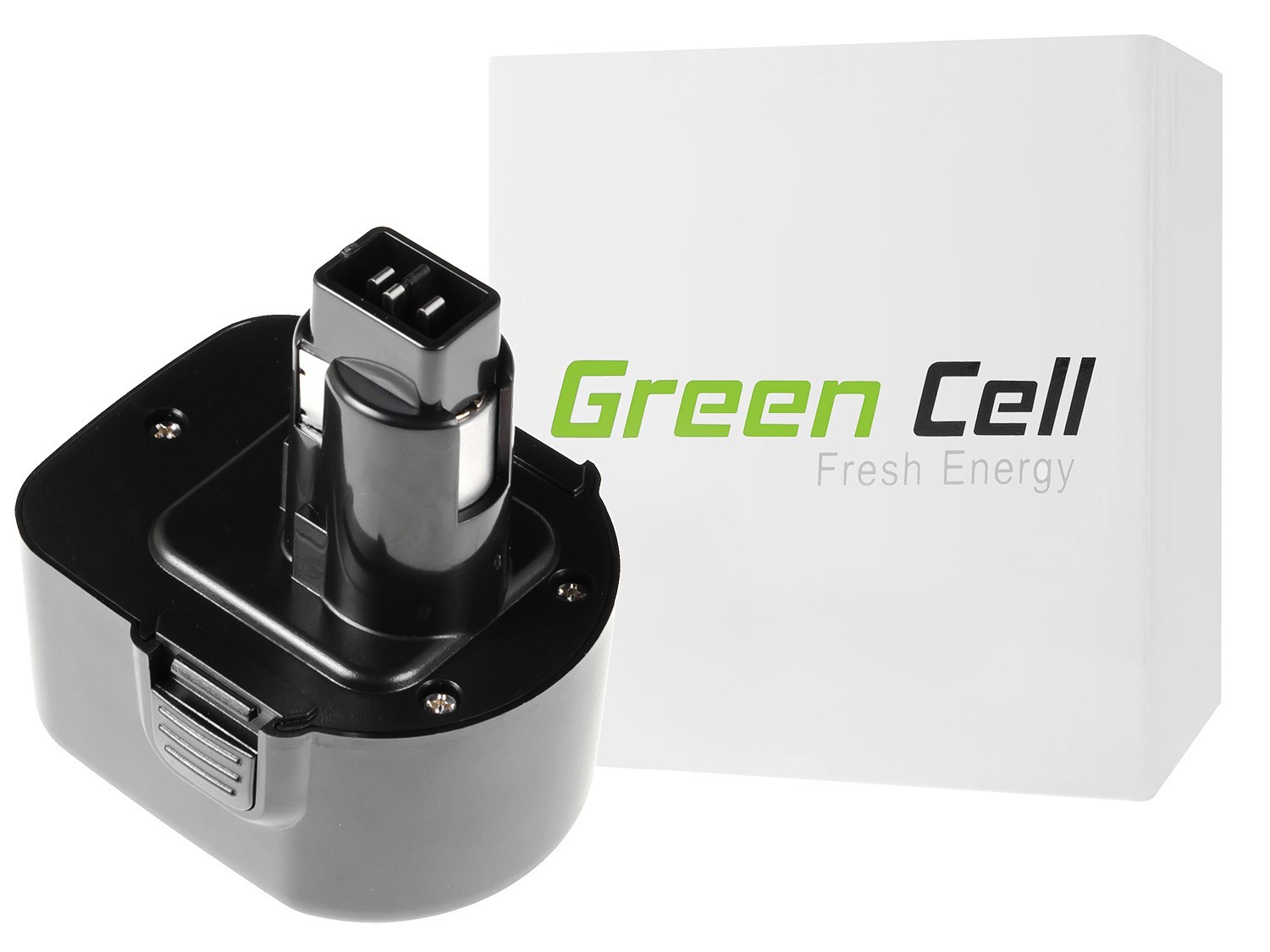 Green Cell Power Tool Battery for DeWalt DE9037 DE9071 DE9074 12V 2Ah